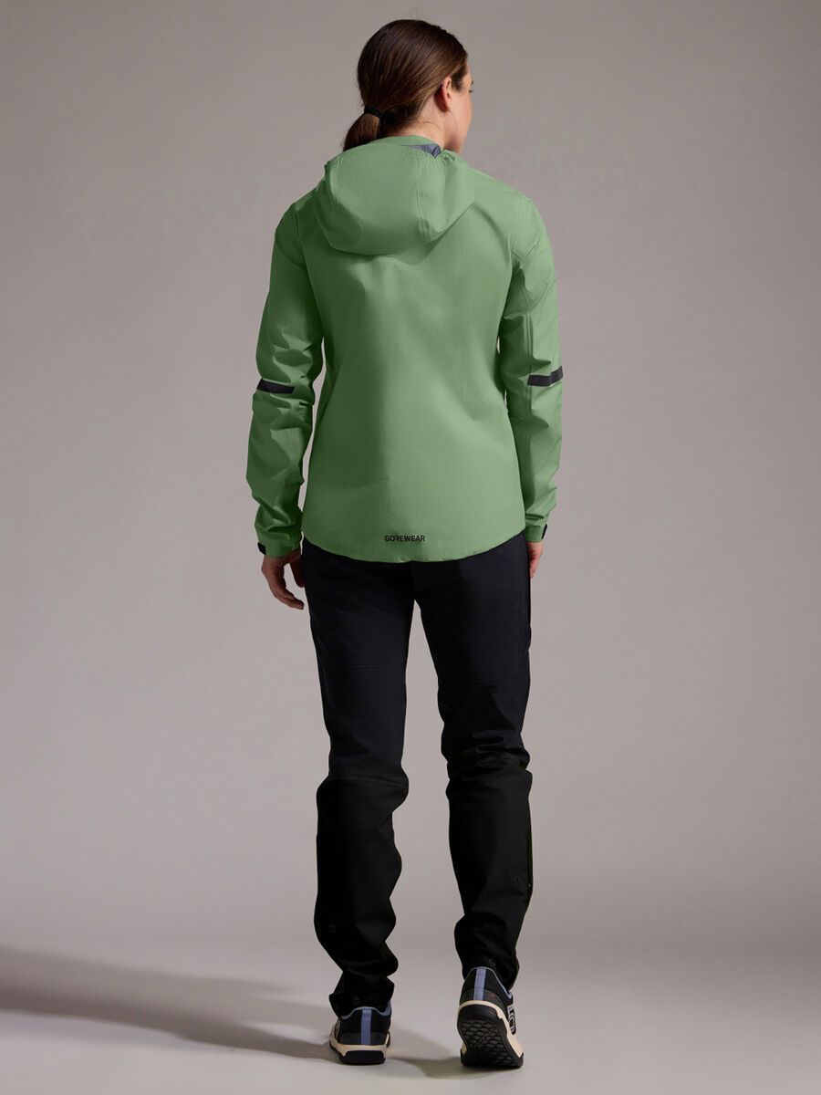 GOREWEAR Lupra 2.0 Gore-Tex Kapuzenjacke Damen, engine green - Bild 6
