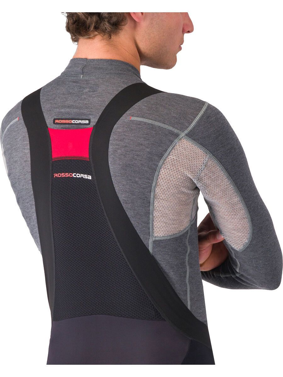 Castelli Sorpasso RoS Bibtight, black red - Bild 7