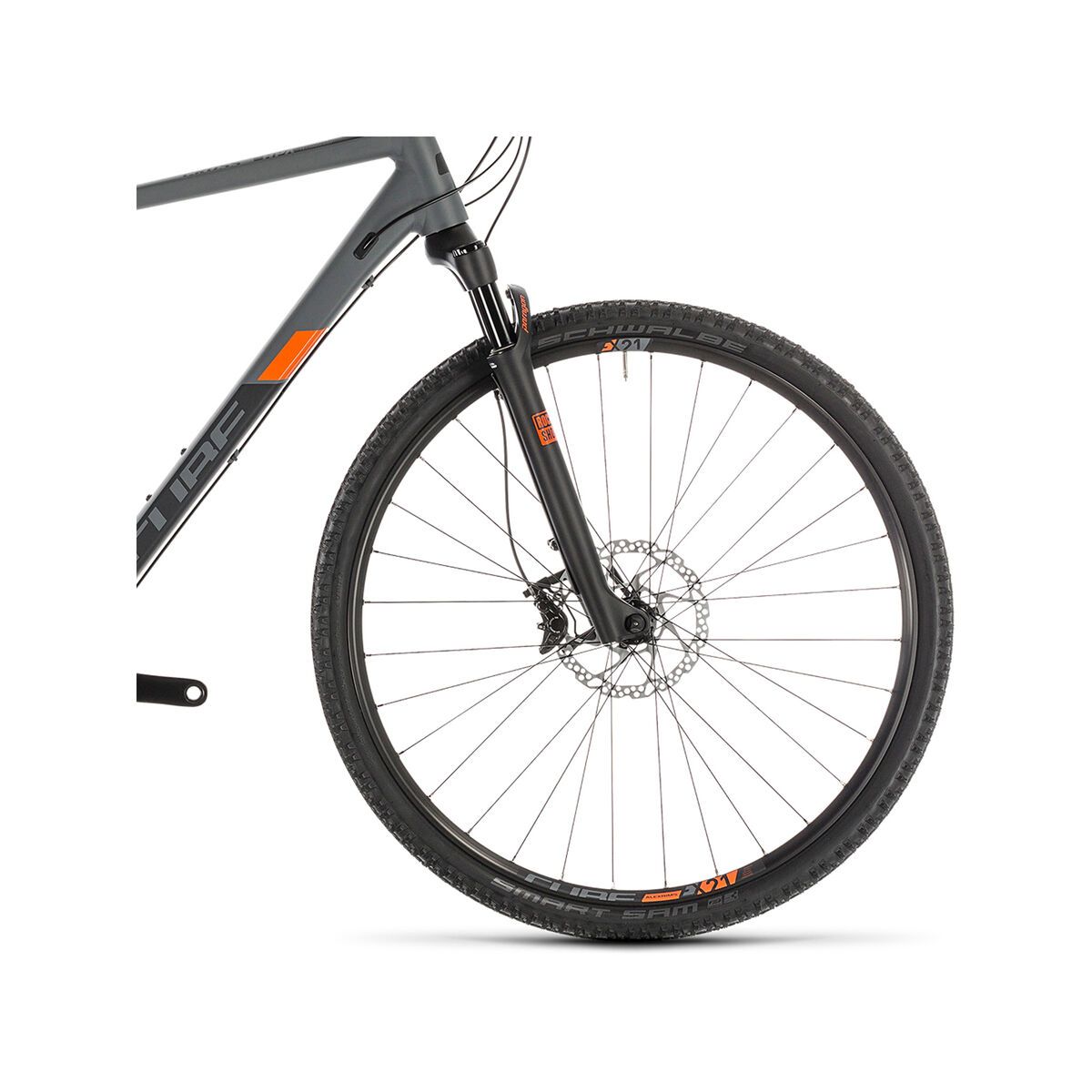 Cube Cross EXC, grey´n´orange - Bild 2