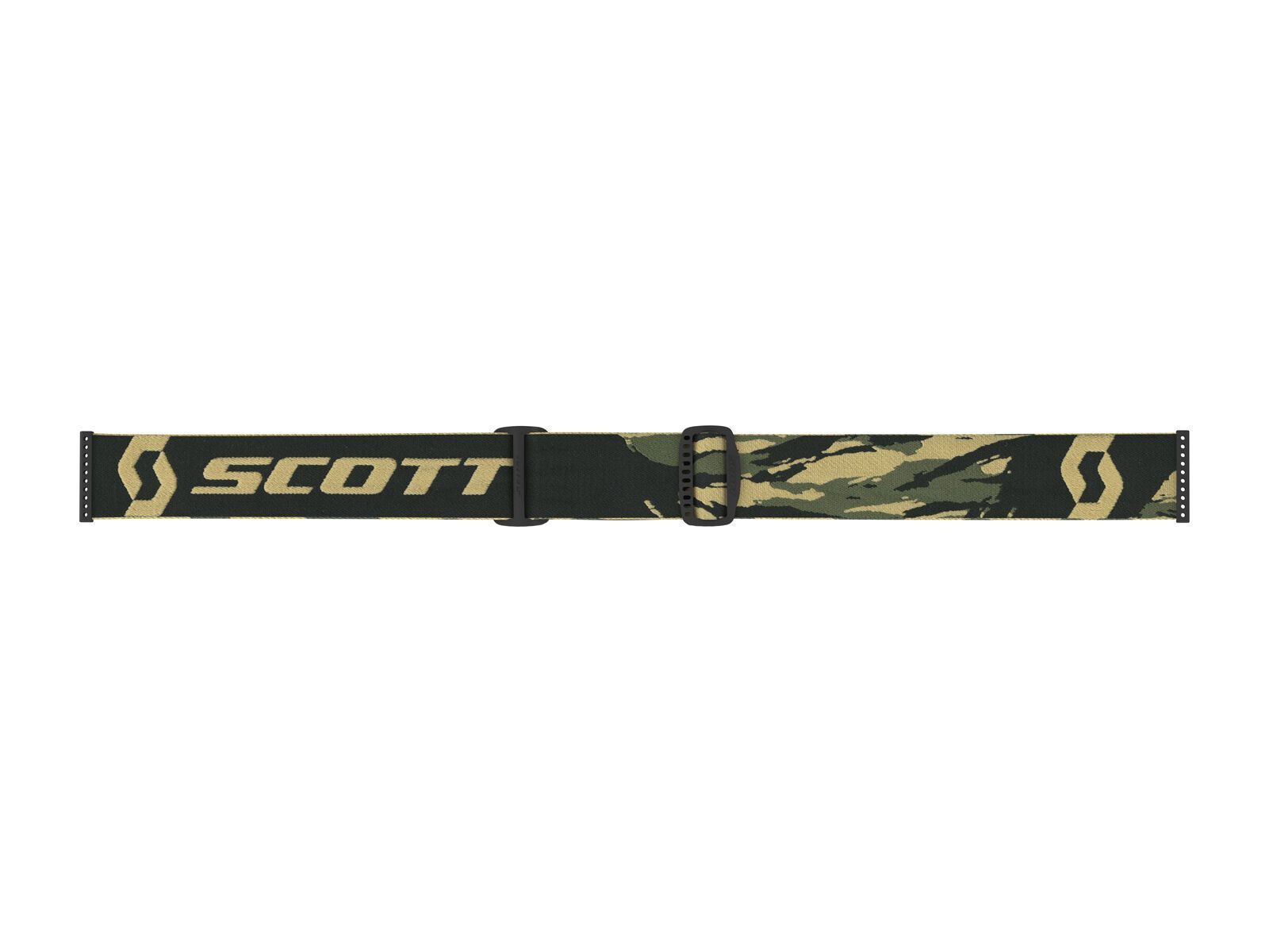 Scott Fury Goggle Yellow Chrome Works, camo kaki - Bild 3