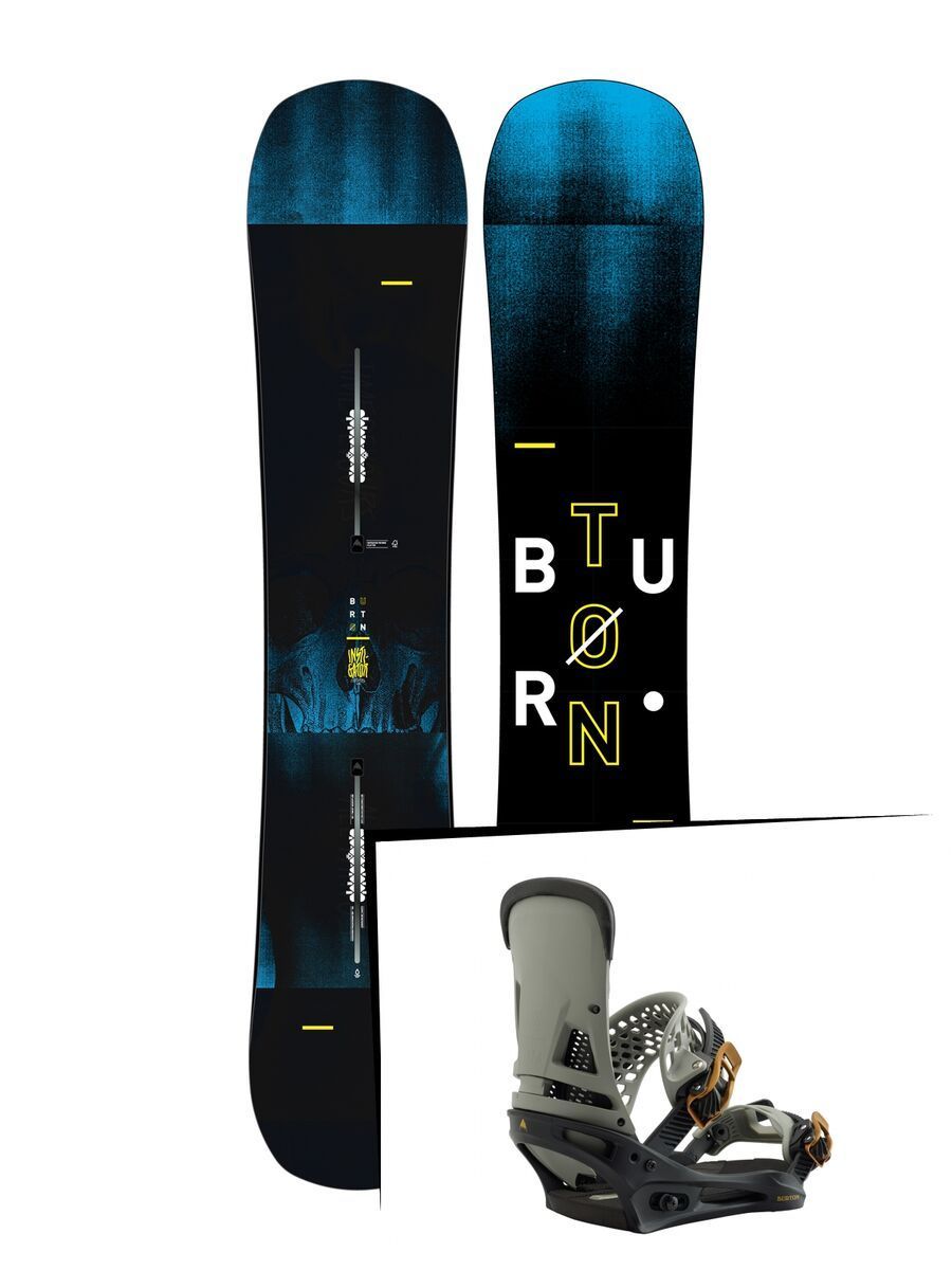 Set: Burton Instigator Wide 2019 + Burton Malavita black/gray - Bild 1