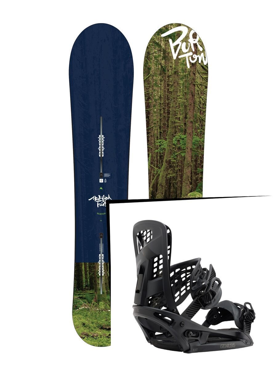 Set: Burton Modified Fish 2017 +  Genesis EST (1712781S) - Bild 1