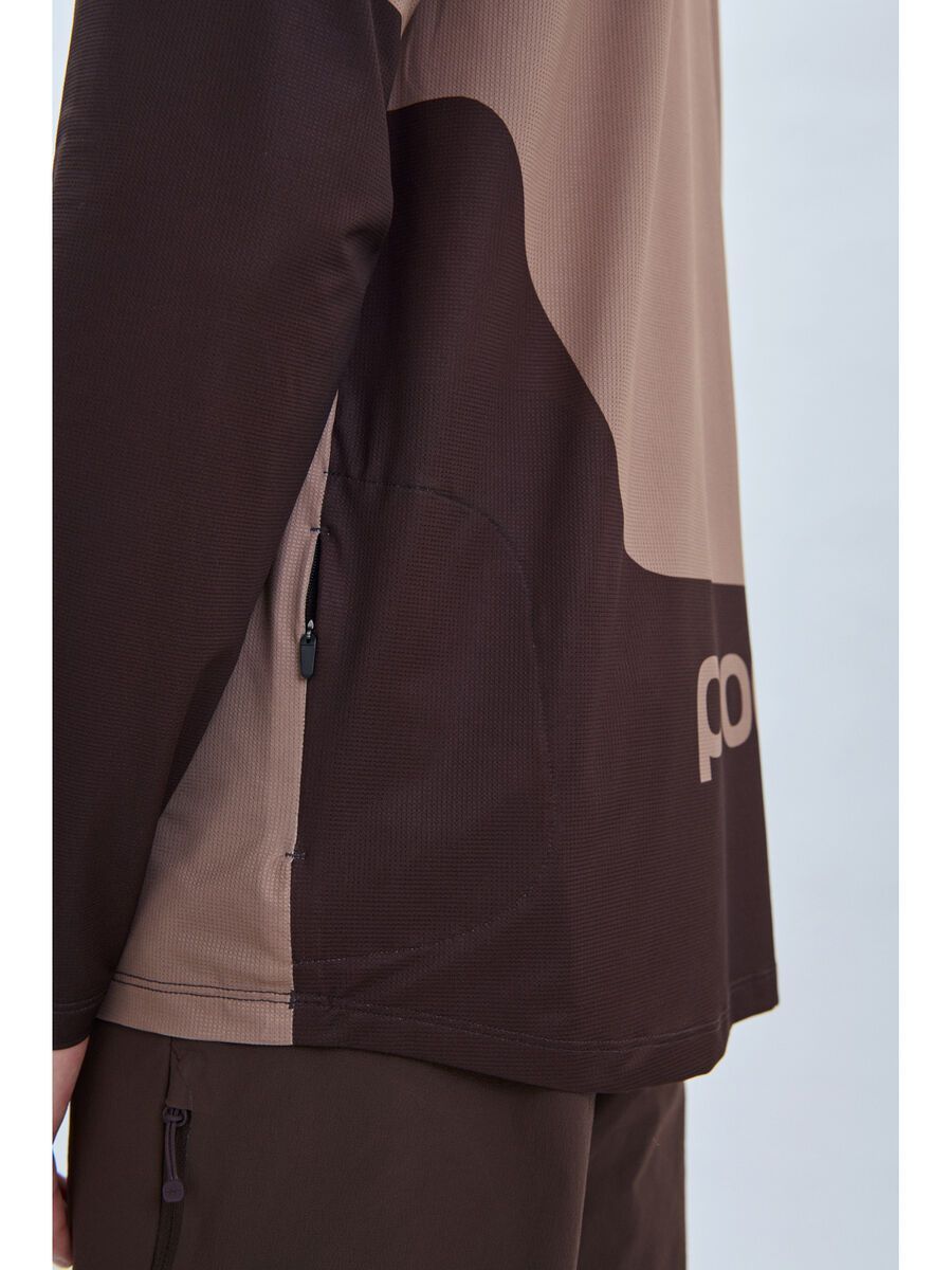 POC M's Essential MTB LS Jersey, jasper brown - Bild 7