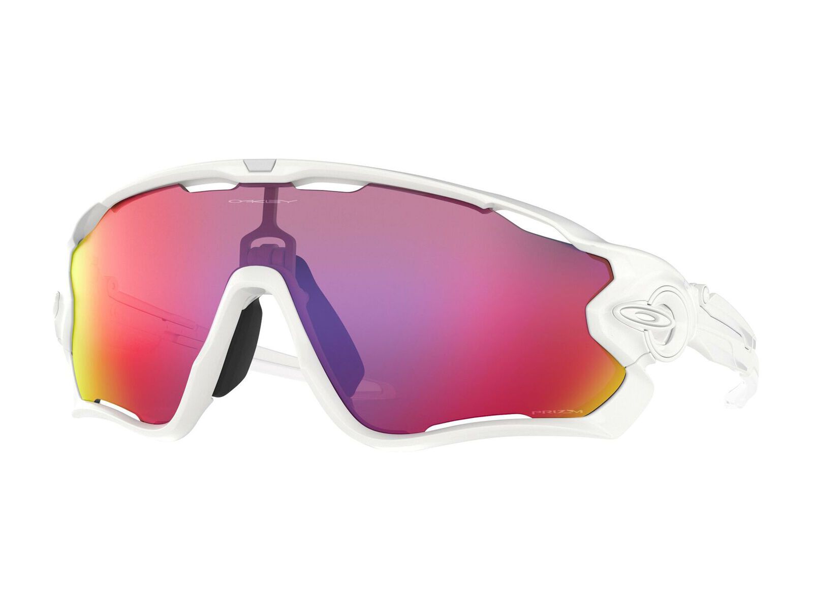 Oakley Jawbreaker Prizm Road, polished white/Lens: prizm road - Bild 1