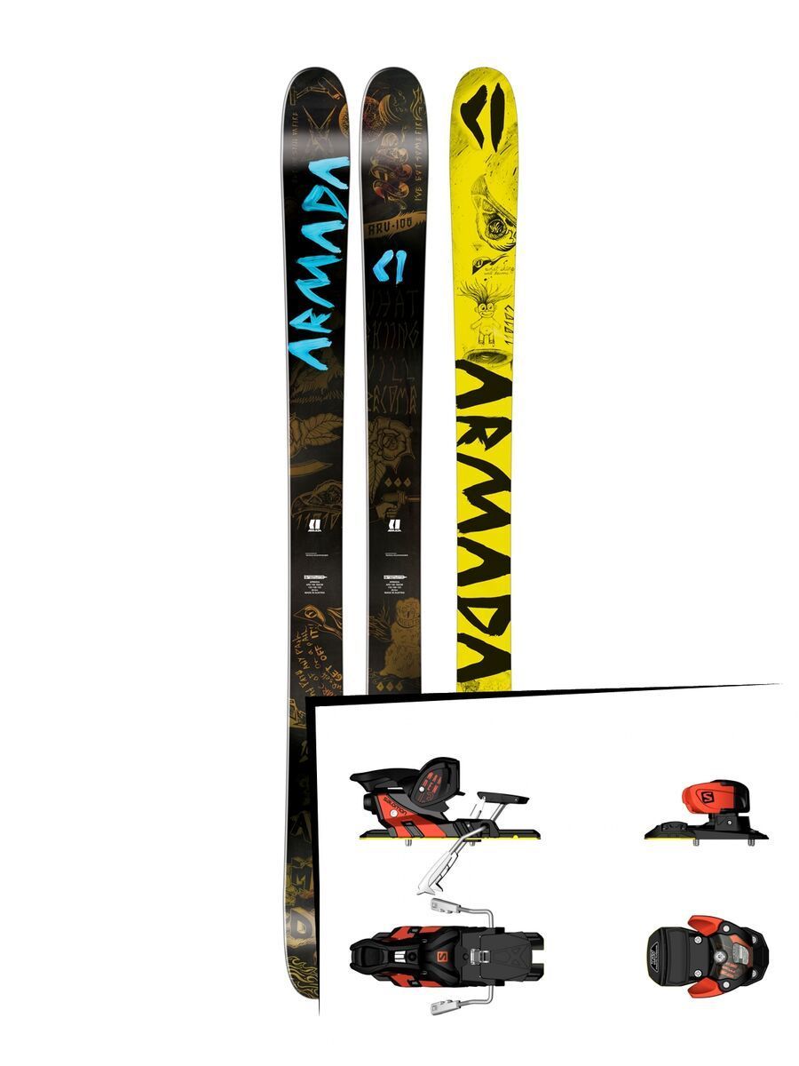 Set: Armada Arv 106 2017 + Salomon Warden MNC 13 (1540101) - Bild 1