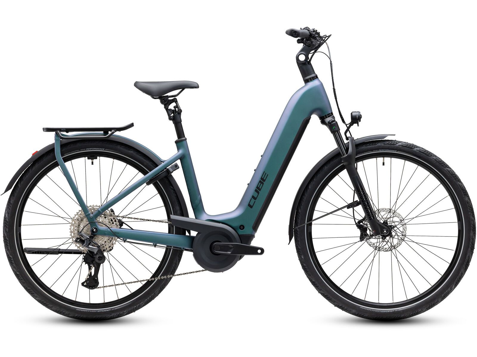 Cube Kathmandu Hybrid Pro 800 Easy Entry, smaragdgrey´n´black - Bild 1