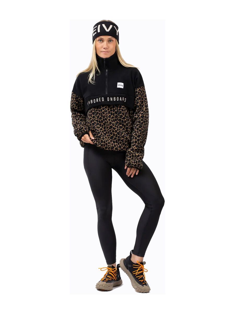Eivy Ball Fleece, black/leopard - Bild 5