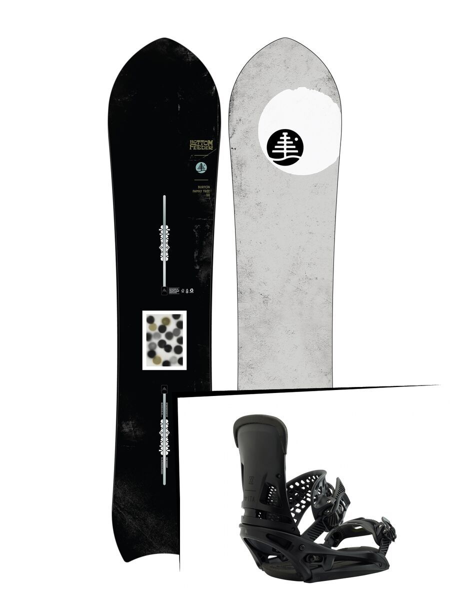 Set: Burton Family Tree Bottom Feeder 2019 + Burton Malavita EST brackish - Bild 1