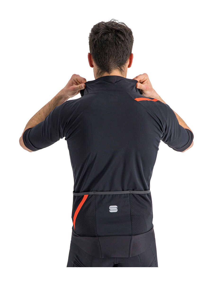 Sportful Fiandre Pro Jacket Short Sleeve, black - Bild 7