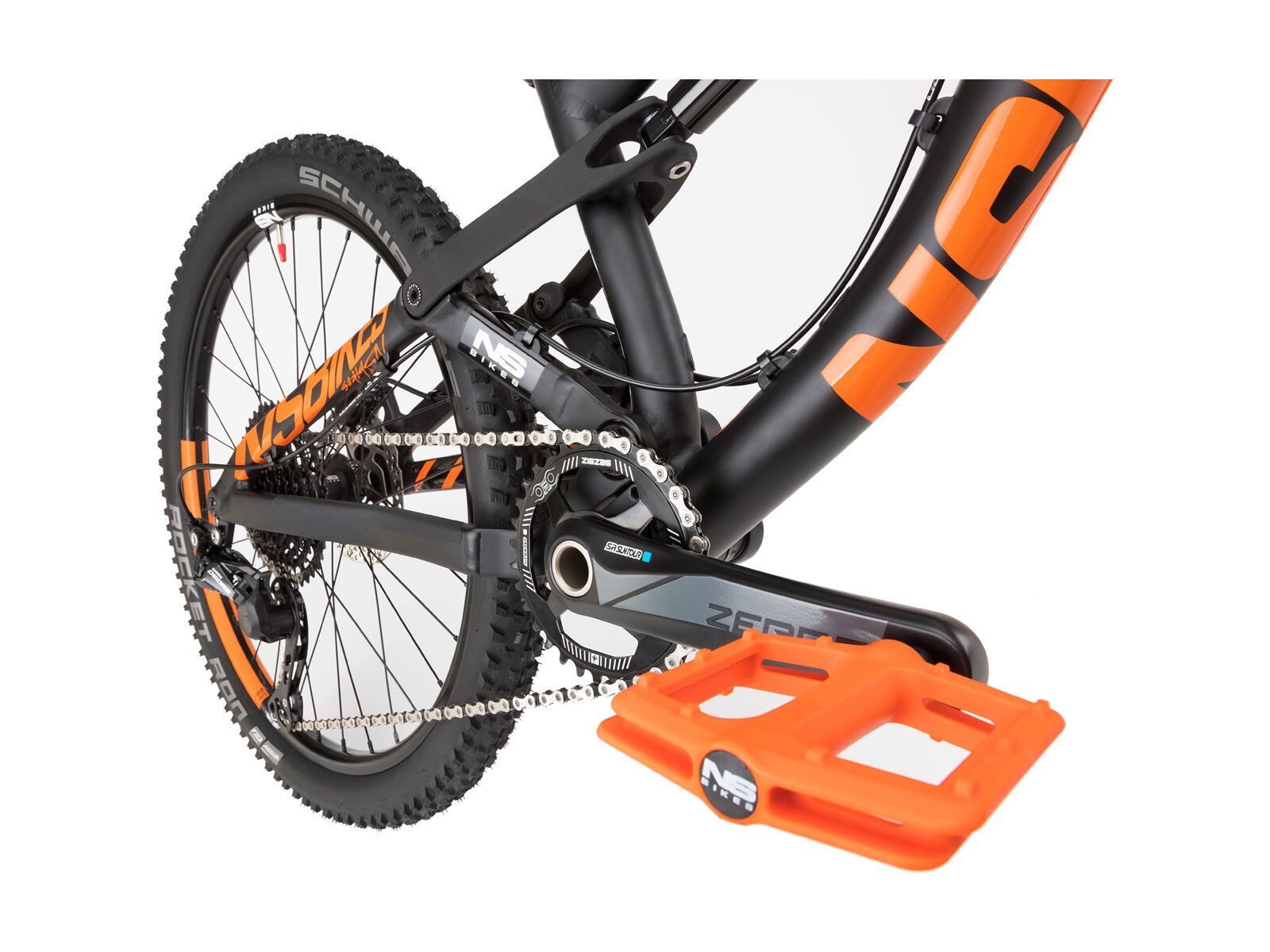 NS Bikes Nerd JR, black/orange - Bild 5