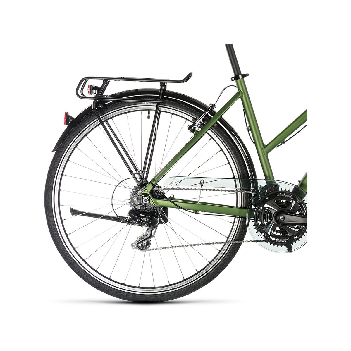 Cube Touring Trapeze, green´n´silver - Bild 4