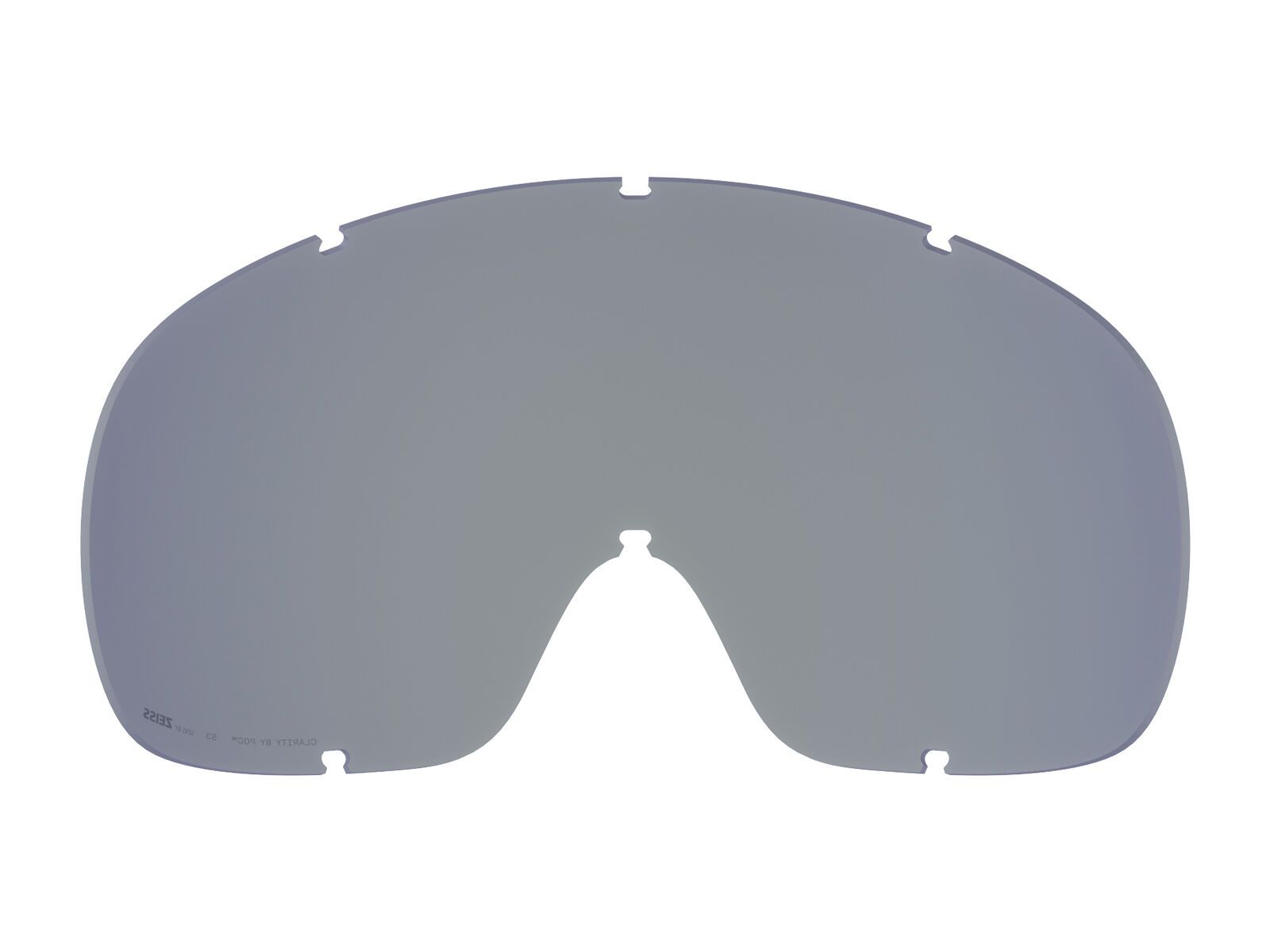 POC Fovea Mid/Fovea Mid Race Lens, Clarity Hi. Int./Sunny Silver - Bild 2