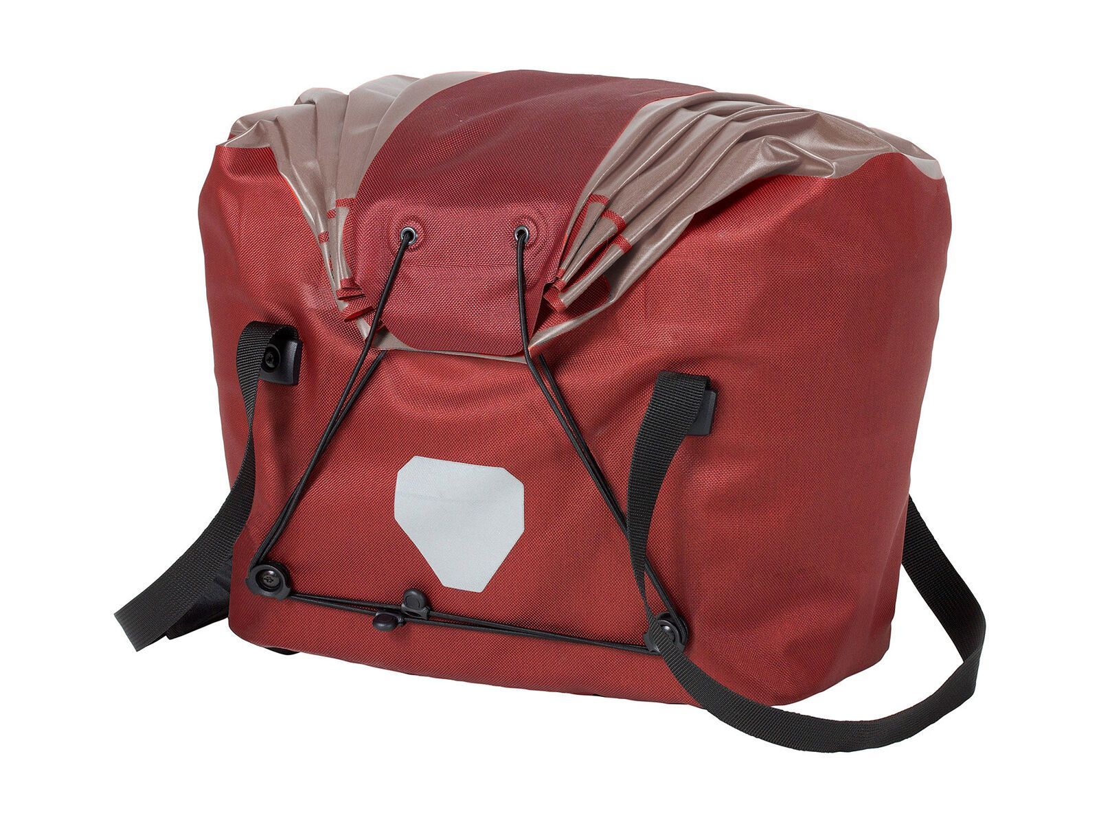 ORTLIEB Fahrradkorb L, dark chili-grau - Bild 1