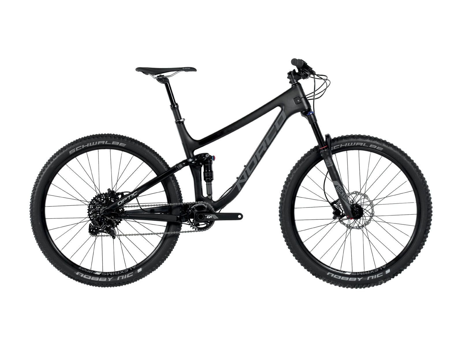 Norco Optic C 7.3, black/charcoal/chrome - Bild 1