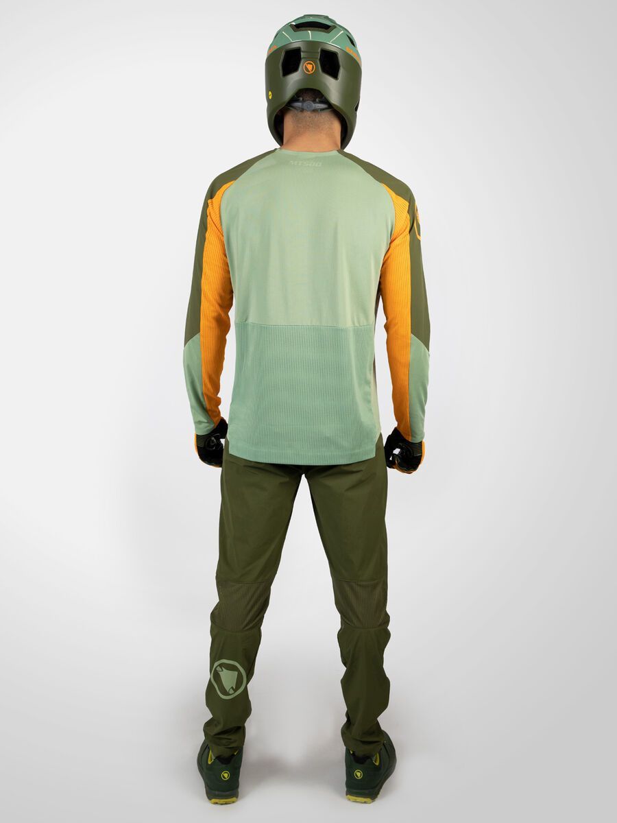 Endura MT500 Burner Lite Trikot (langarm), mandarine - Bild 6