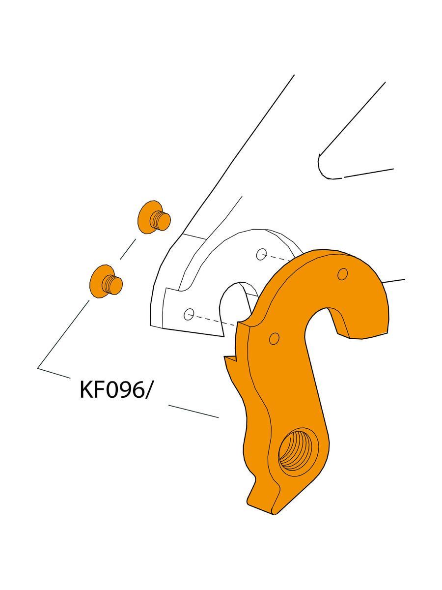 Cannondale KF096 RD Schaltauge - Bild 1