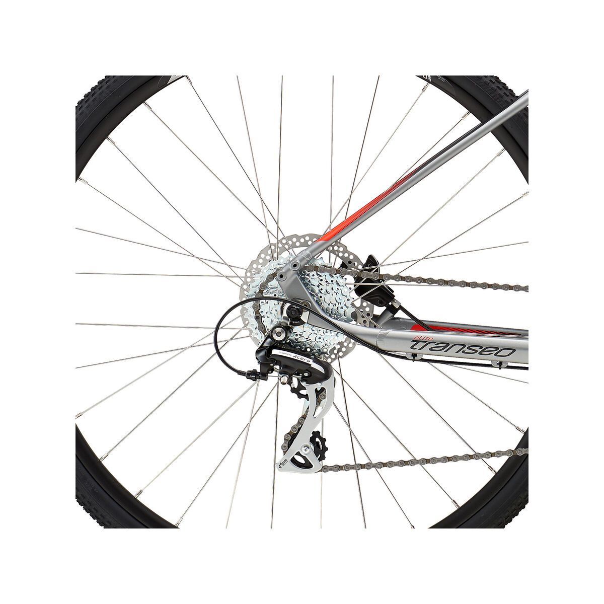 GT Transeo Elite Step Thru, satin silver w/ black & red - Bild 5