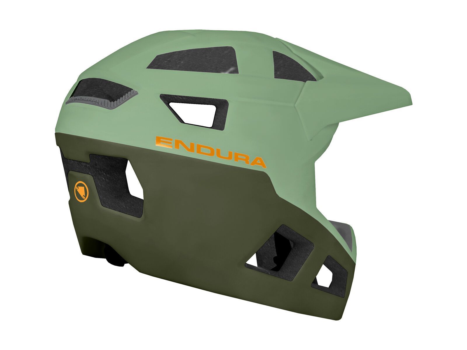 Endura SingleTrack Full Face Helm MIPS, olivgrün - Bild 2