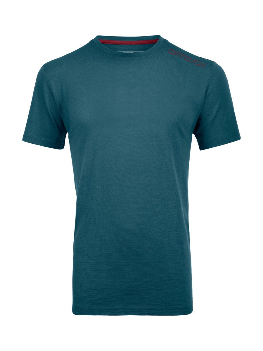 Ortovox 150 Cool Big Logo T-Shirt M, mid aqua - Bild 1