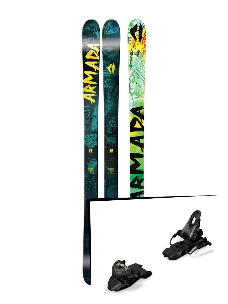 Set: Armada Arv 96 2017 + Marker Free Ten inkl. Screw-Kit (1685471) - Bild 1