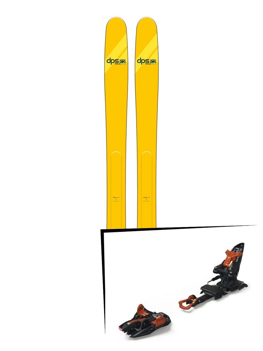 Set: DPS Skis Wailer A112 Alchemist 2018 + Marker Kingpin 13 black/copper - Bild 1