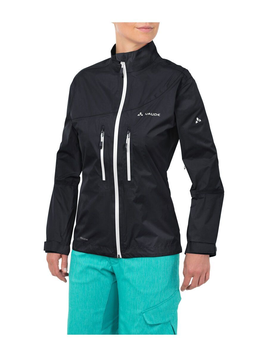 Vaude Women's Tremalzo Rain Jacket, black - Bild 3
