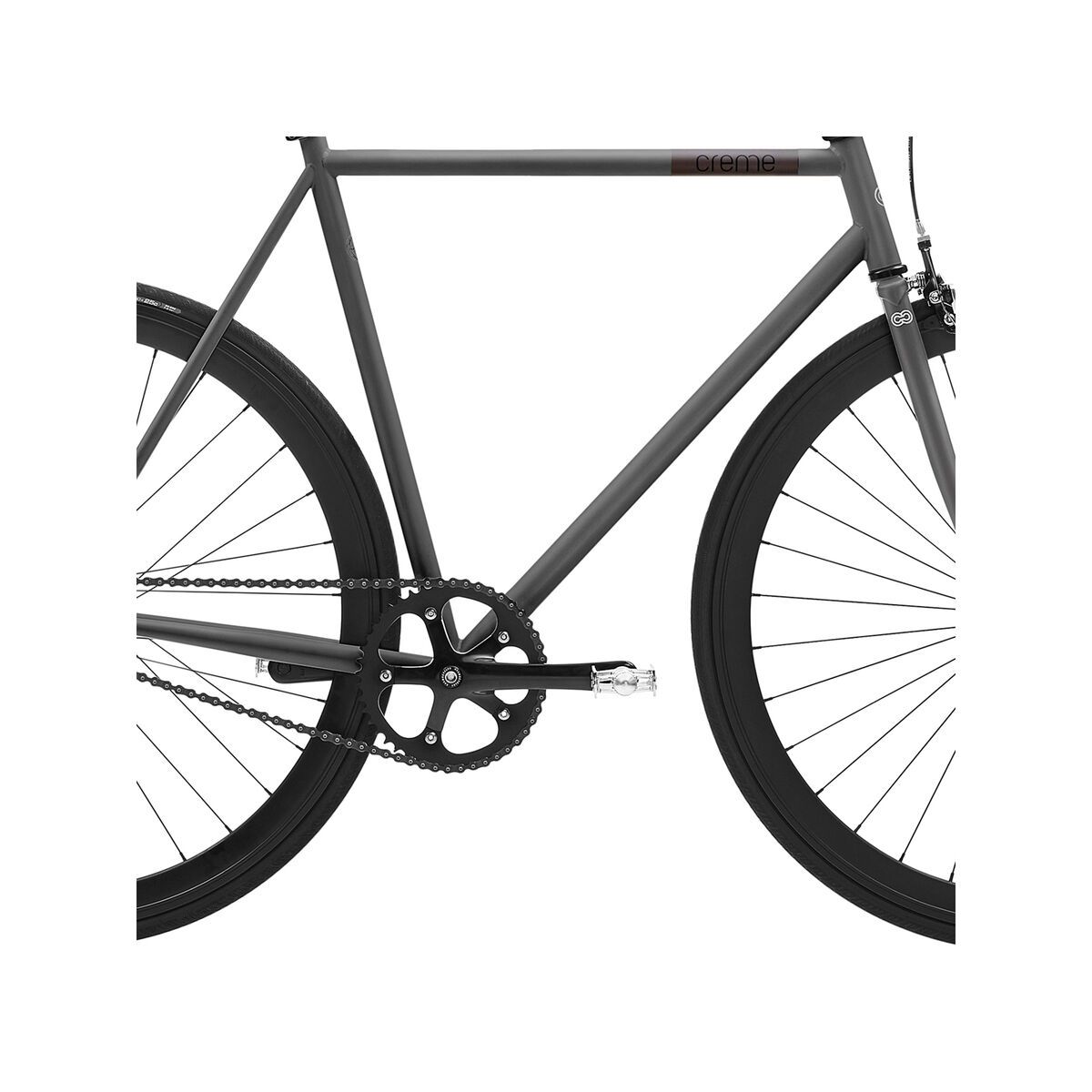 Creme Cycles Vinyl Uno, matt black - Bild 3