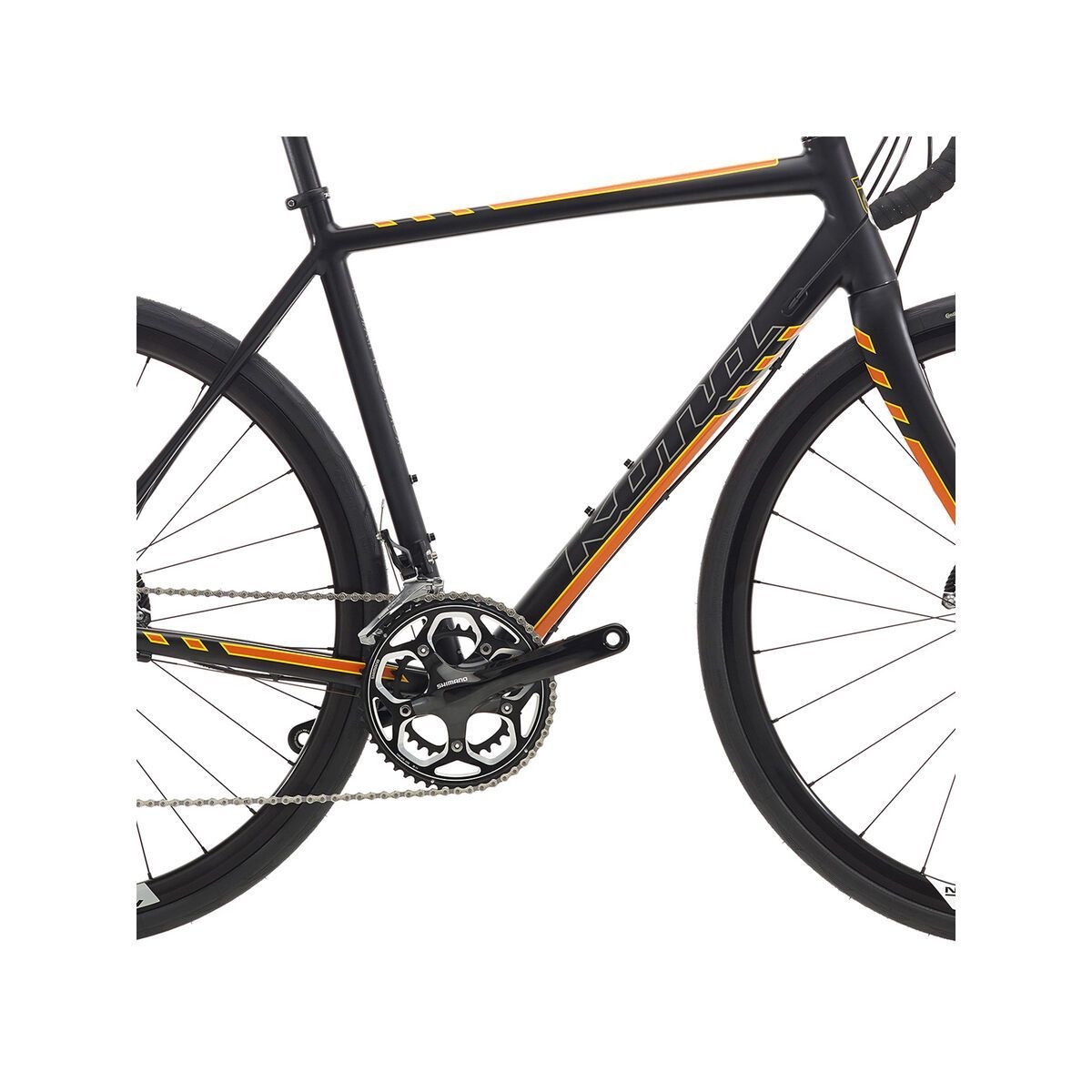 Kona Esatto DDL, matt black w/ silver, orange & yellow decals - Bild 3