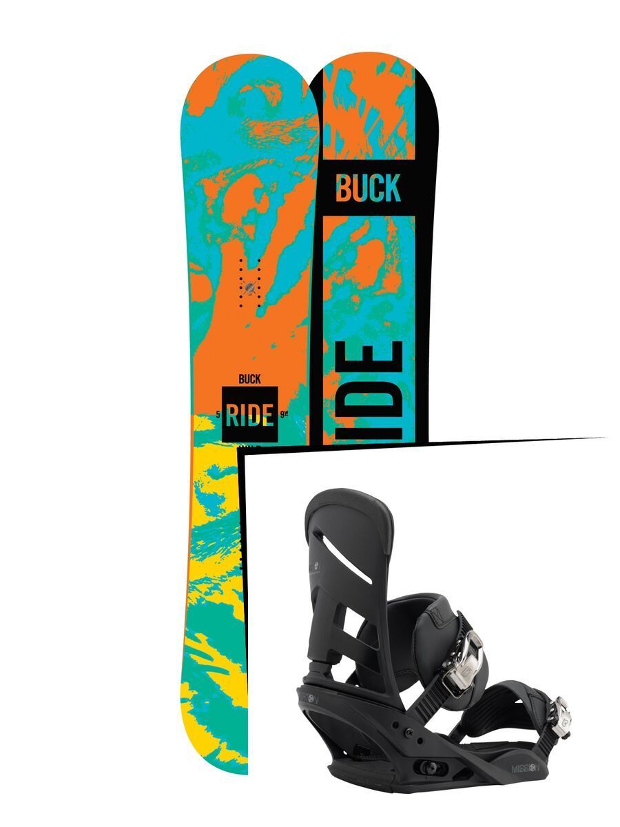 Set: Ride Buck Wild 2016 + Burton Mission (1712873S) - Bild 1