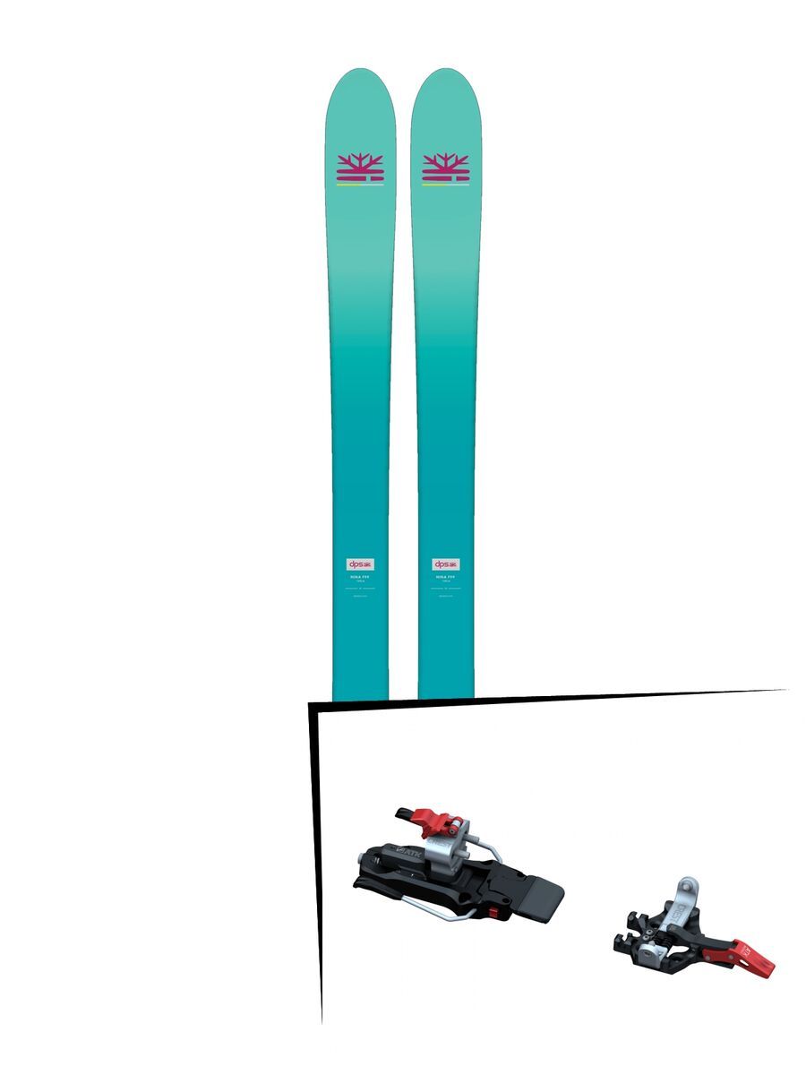 Set: DPS Skis Nina F99 Foundation 2018 + ATK Crest - Bild 1