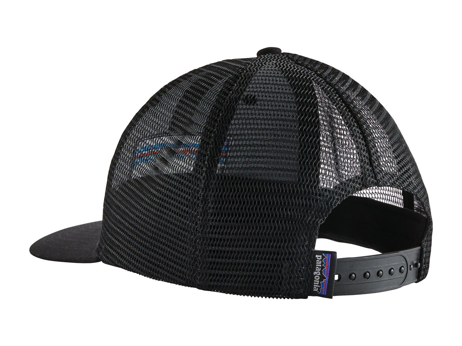 Patagonia P-6 Logo Trucker Hat, black - Bild 2