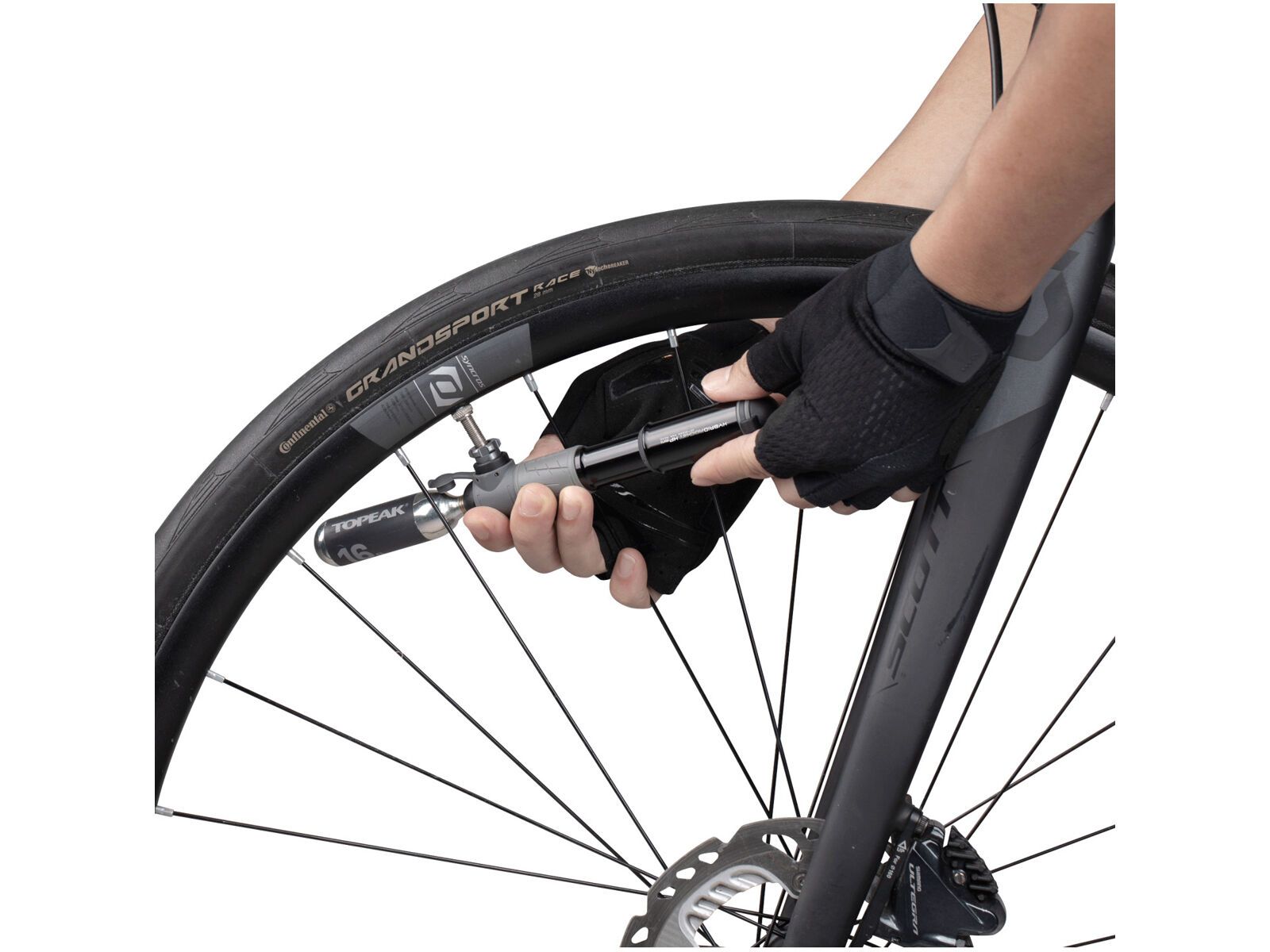 Topeak HybridRocket HP Mini, black - Bild 5