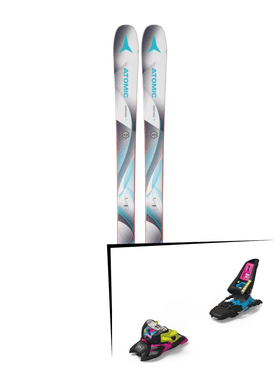 Set: Atomic Vantage 85 W 2018 + Marker Squire 11 ID black/pink/blue - Bild 1