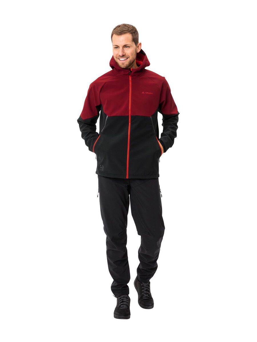 Vaude Men's Qimsa Softshell Jacket, carmine - Bild 6