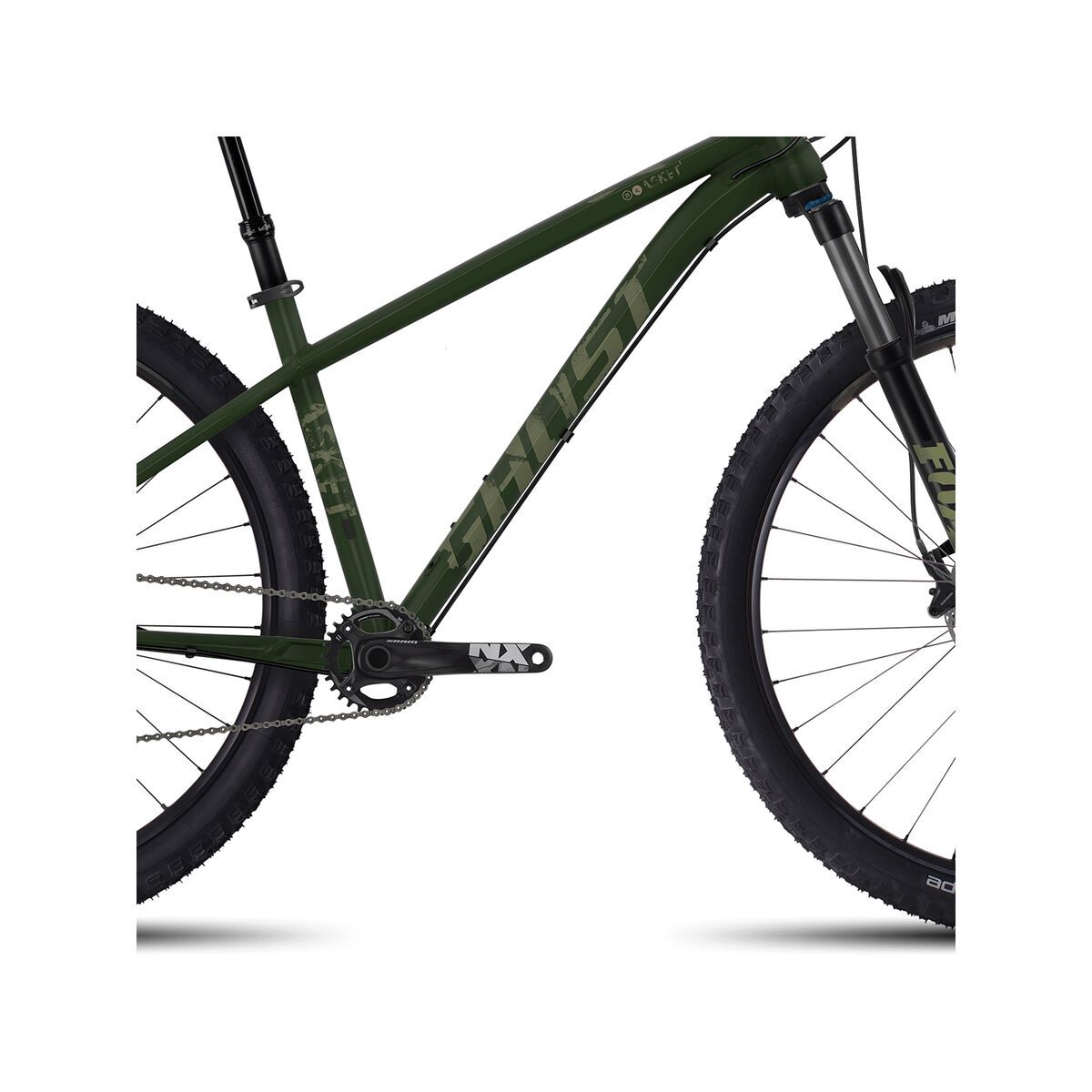 Ghost Asket 5 AL, forest green/army green/tan - Bild 3