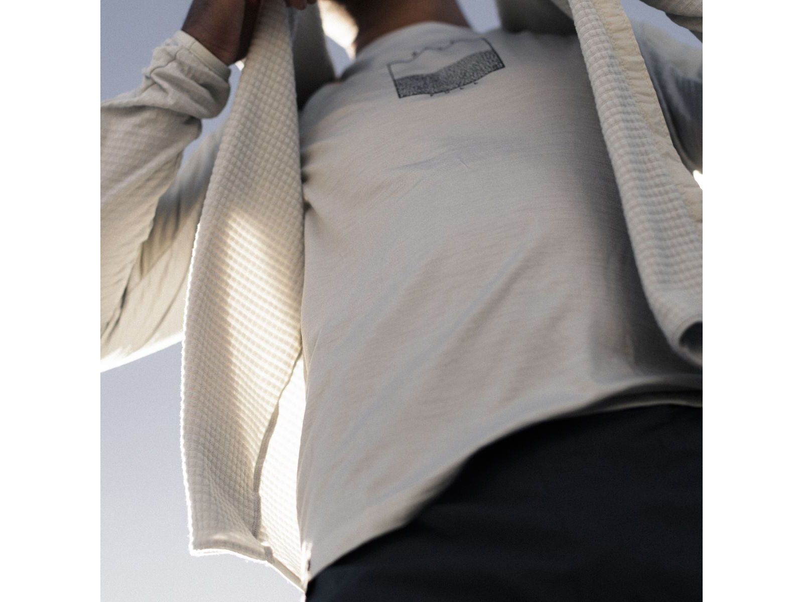 Ortovox 150 Merino Cool Half Full TS M, grey ice - Bild 6