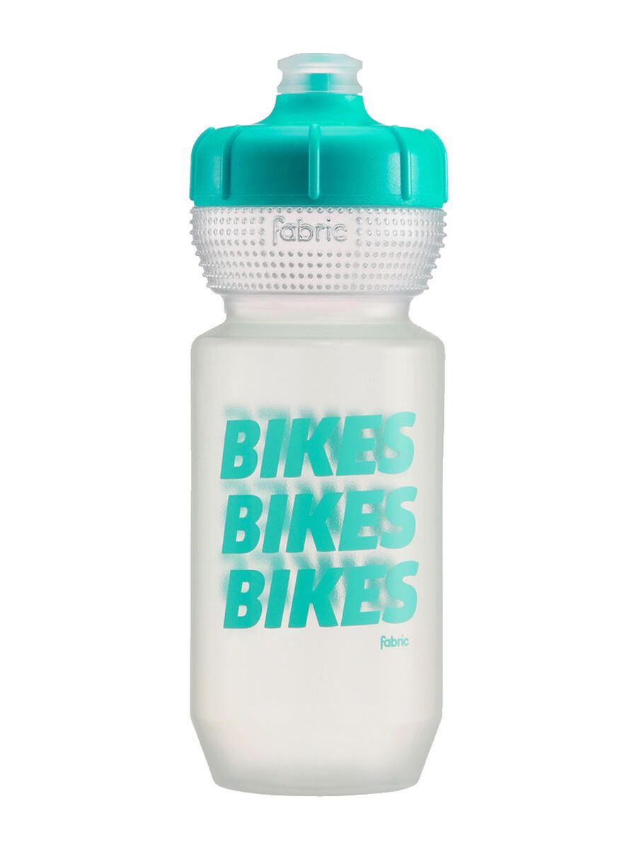 Fabric Gripper Bottle Bikes Bikes Bikes 600 ml, clear/mint - Bild 1
