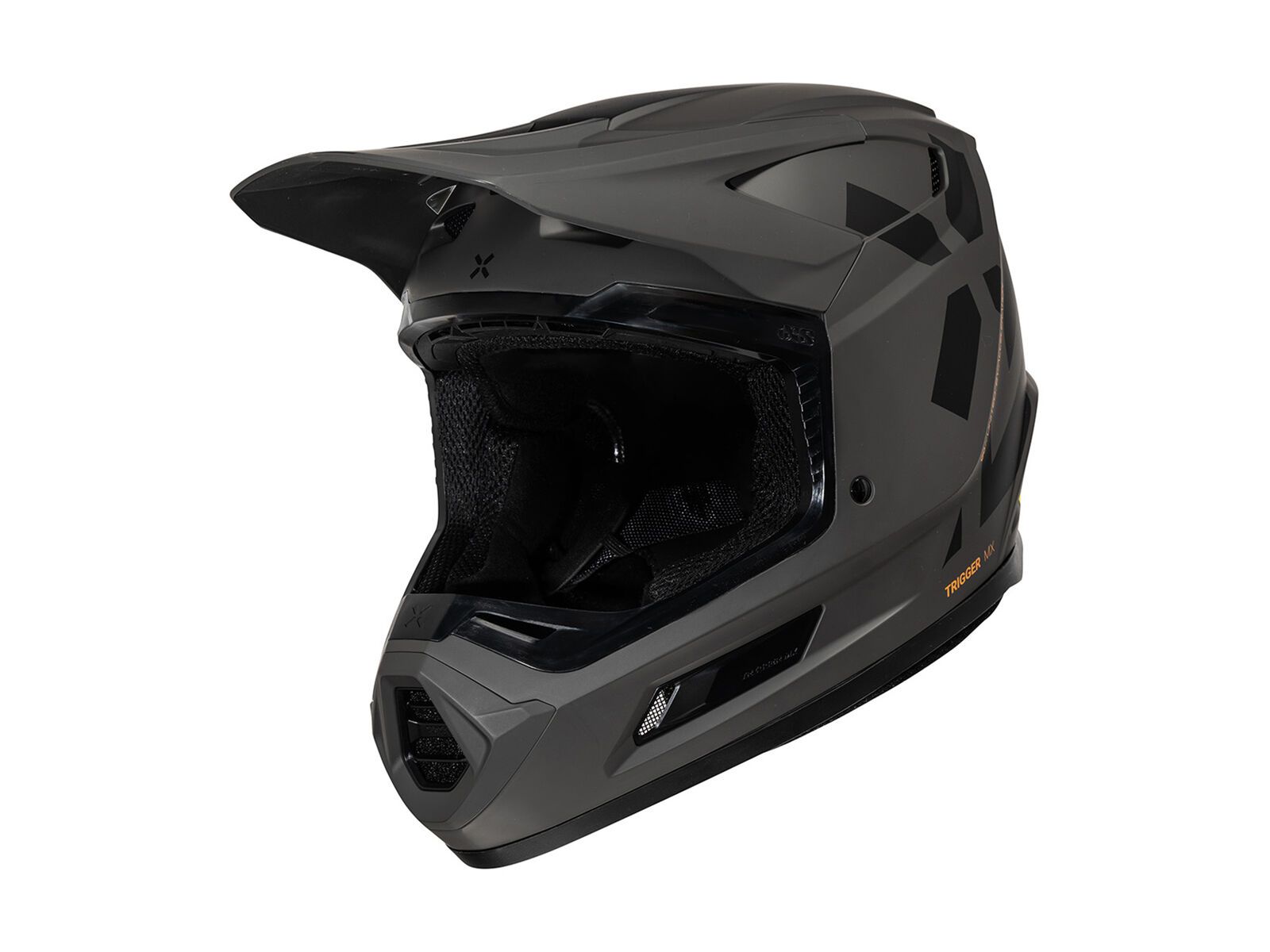 IXS Trigger MX 1.0 MIPS Graphic, matt black-orange - Bild 1