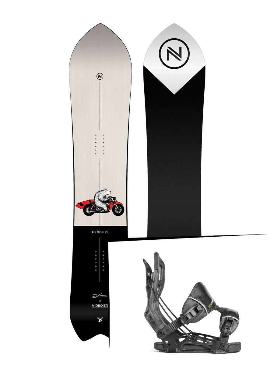 Set: Nidecker Solo Mission 2019 + Flow NX2-CX (2226506S) - Bild 1