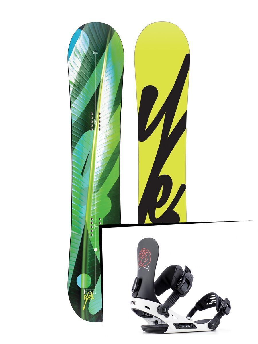 Set: Yes HEL YES. 2019 + Ride DVA love - Bild 1