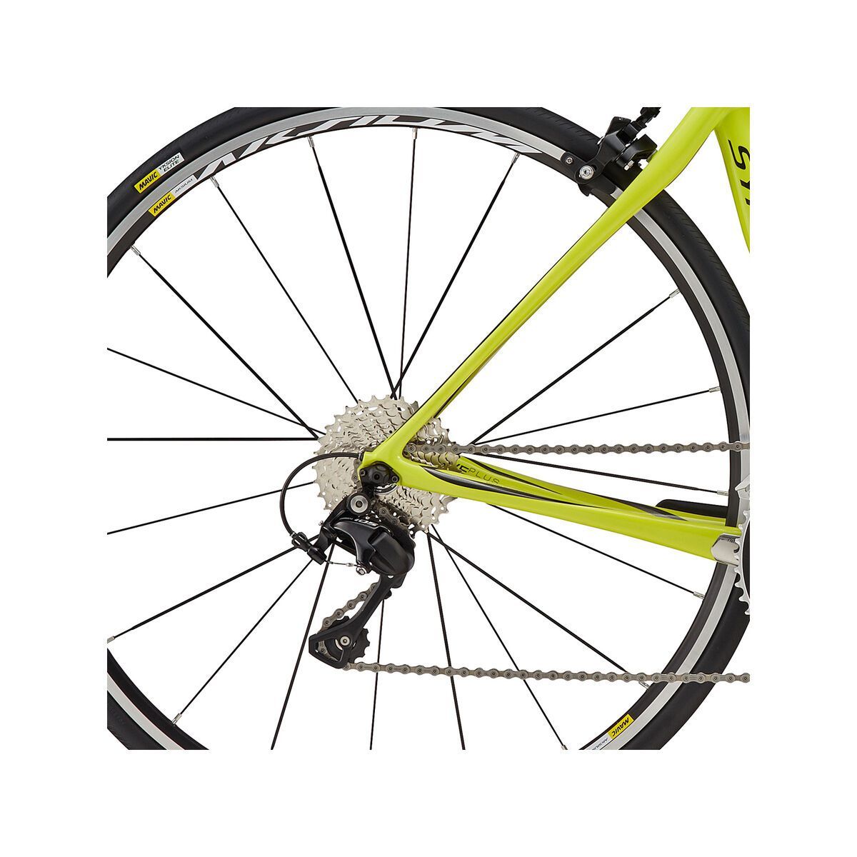 Cannondale Synapse Carbon Women's 105, neon spring w/ jet black, gloss - NSP - Bild 4