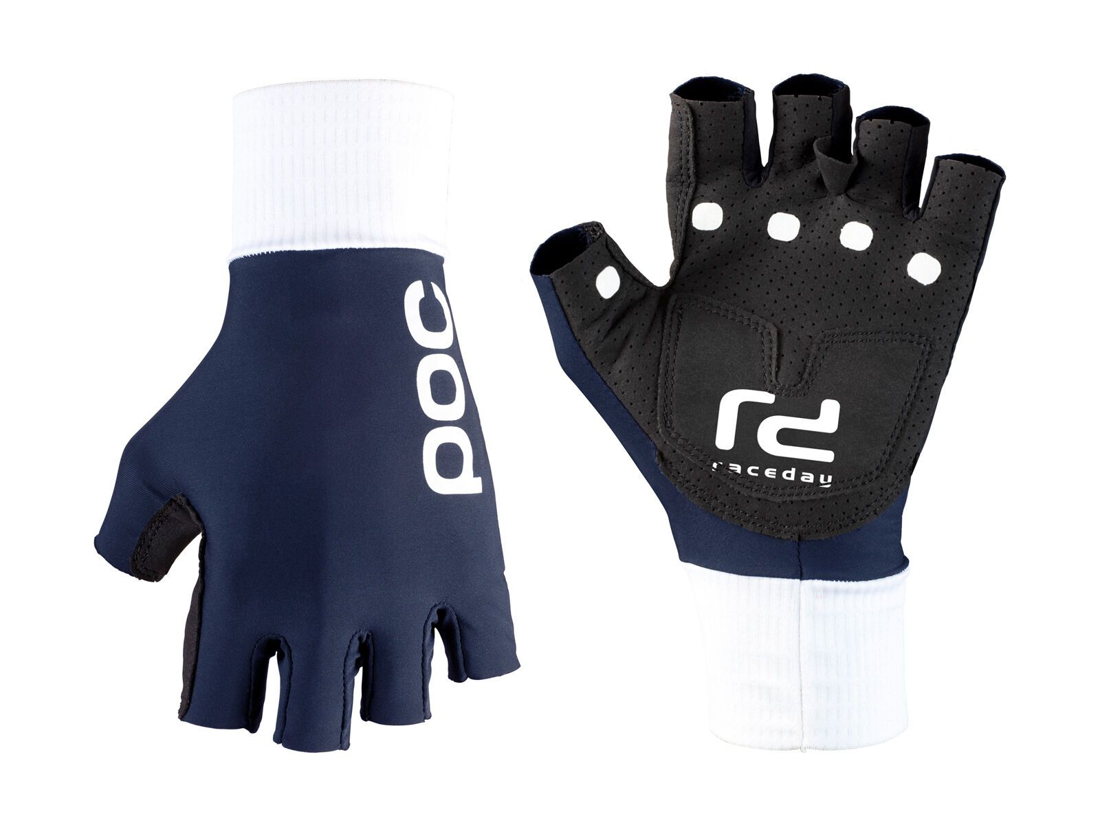 POC Aero TT Glove, navy black/hydrogen white - Bild 1
