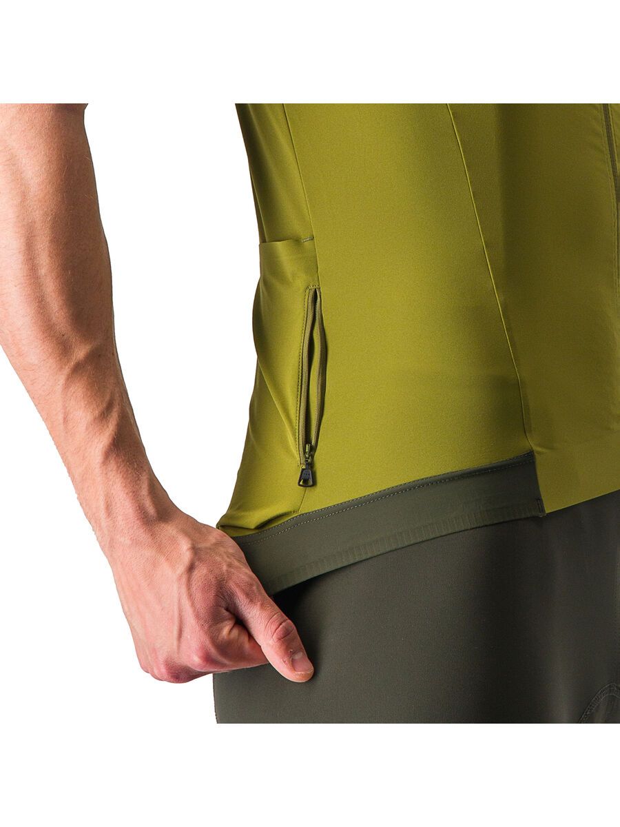 Castelli Premio Black Jersey, avocado green/deep green - Bild 6
