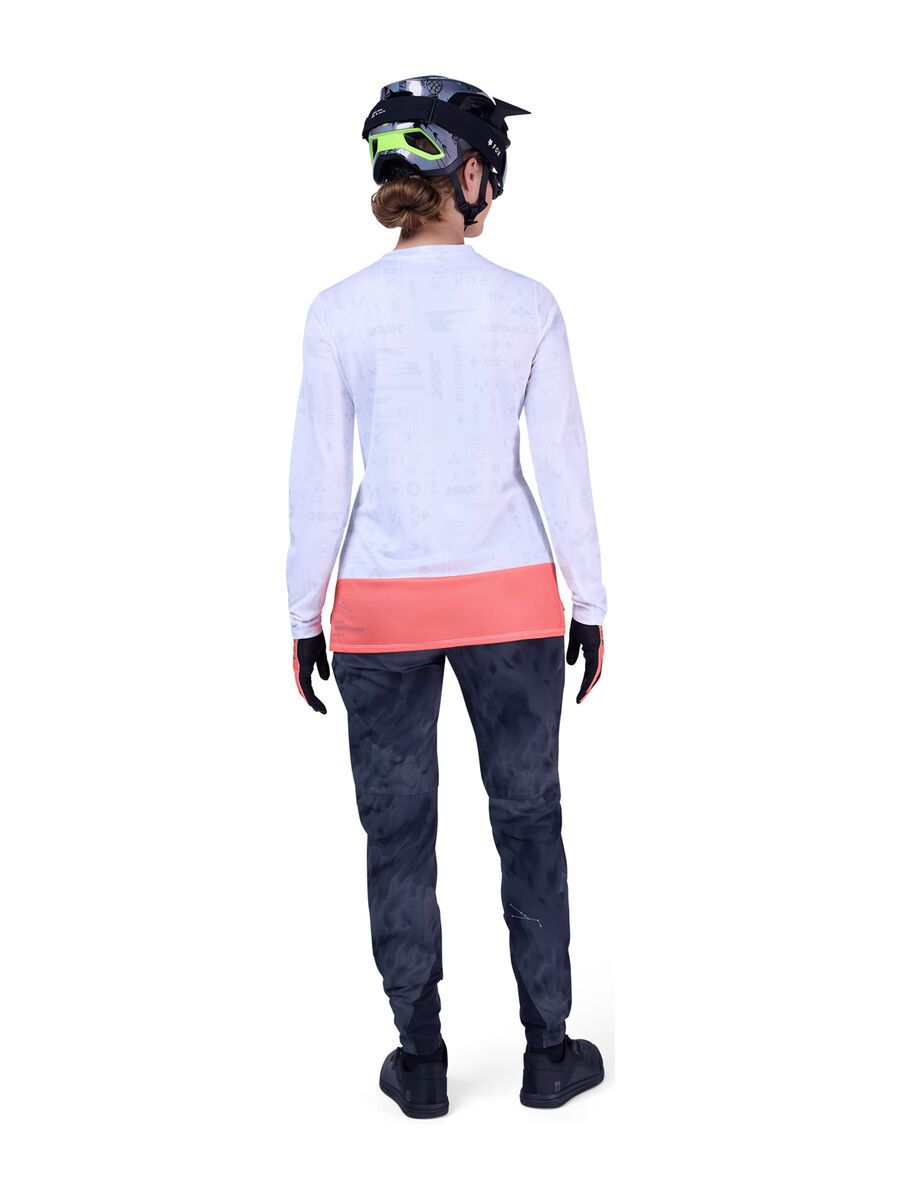 Fox Womans Ranger LS Jersey Lunar, white - Bild 9