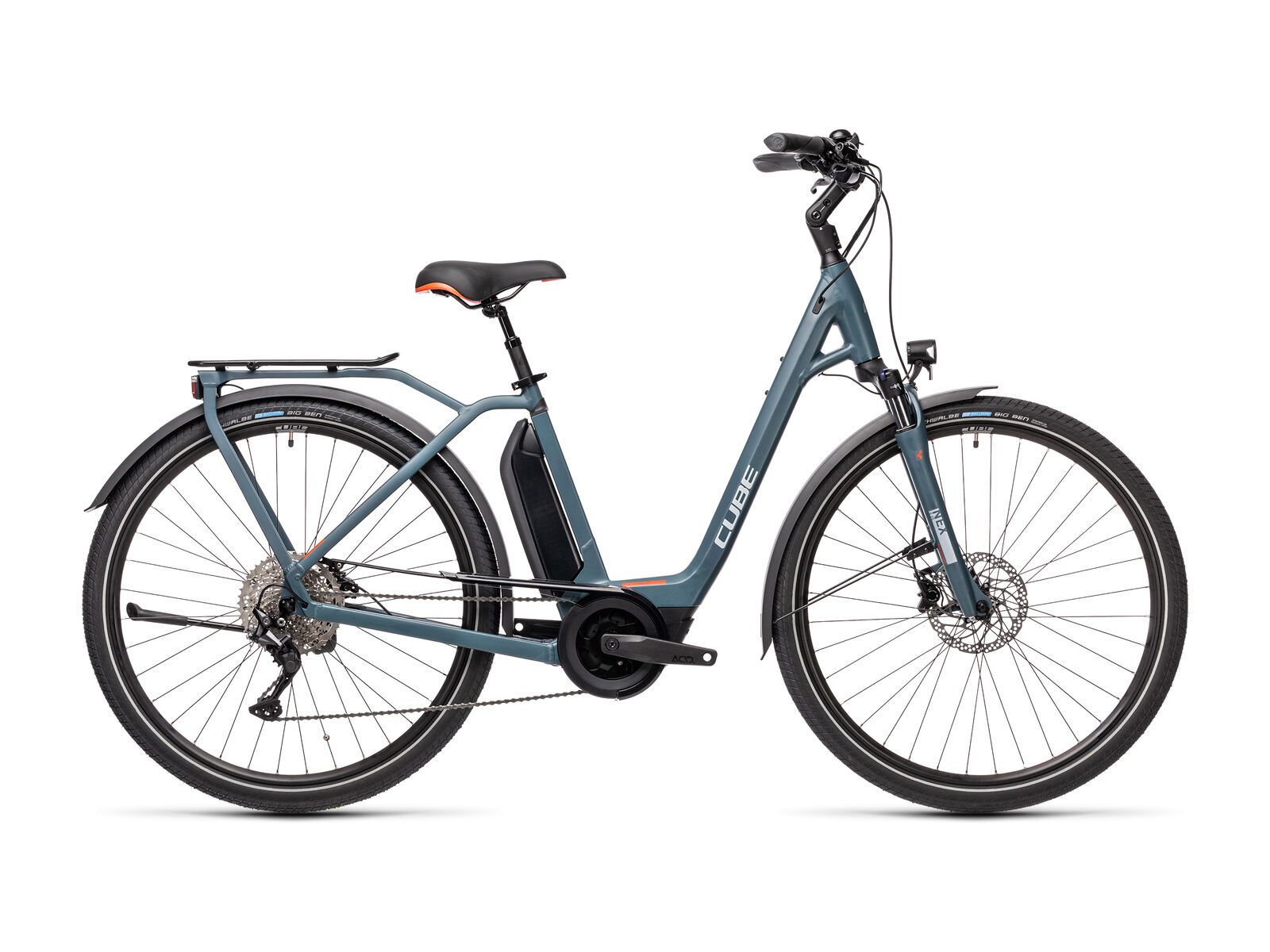 Cube Town Sport Hybrid Pro 500, blue´n´red - Bild 1