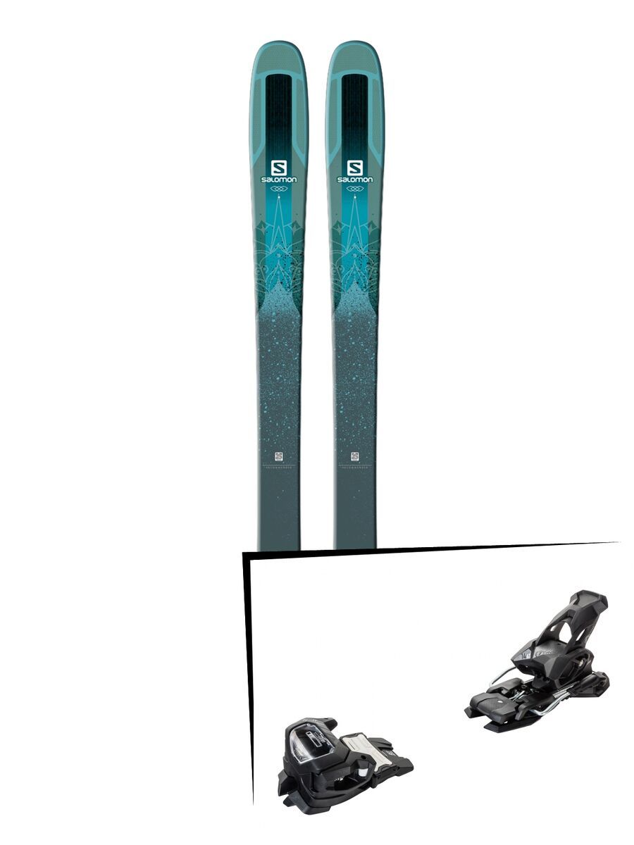 Set: Salomon QST Lumen 99 2018 + Tyrolia Attack² 14 AT solid black - Bild 1