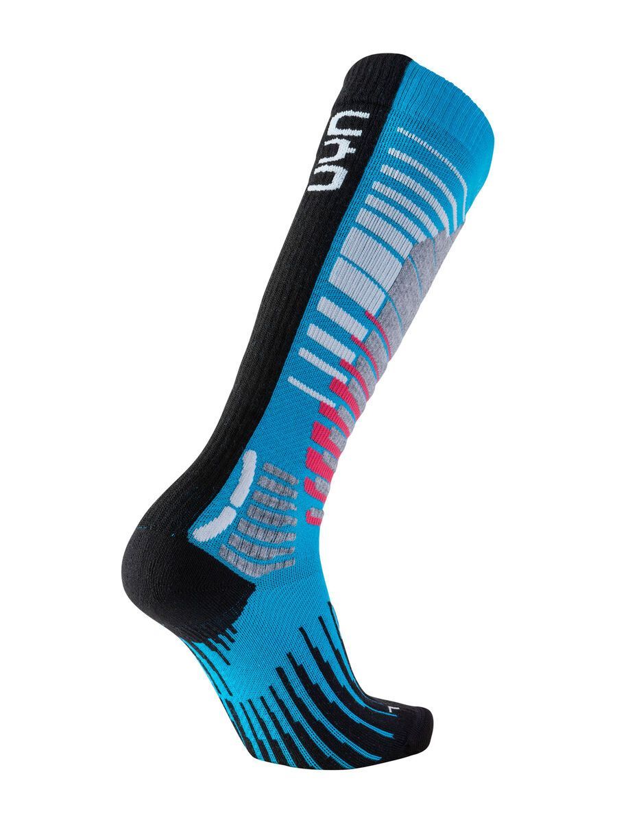 UYN Ski-/Snowboard Socks Lady, turquoise/black - Bild 2