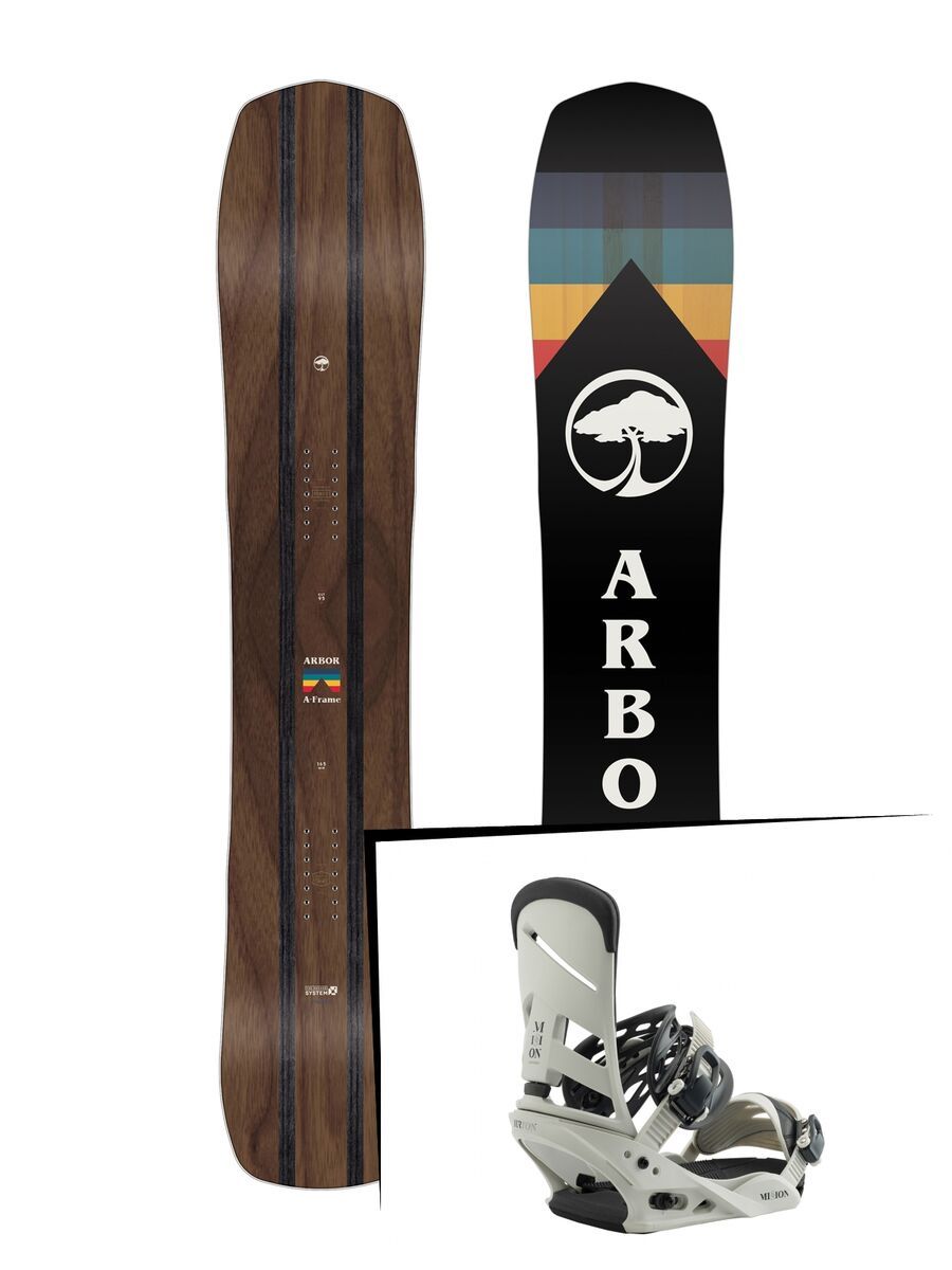 Set: Arbor A-Frame 2019 + Burton Mission bone - Bild 1