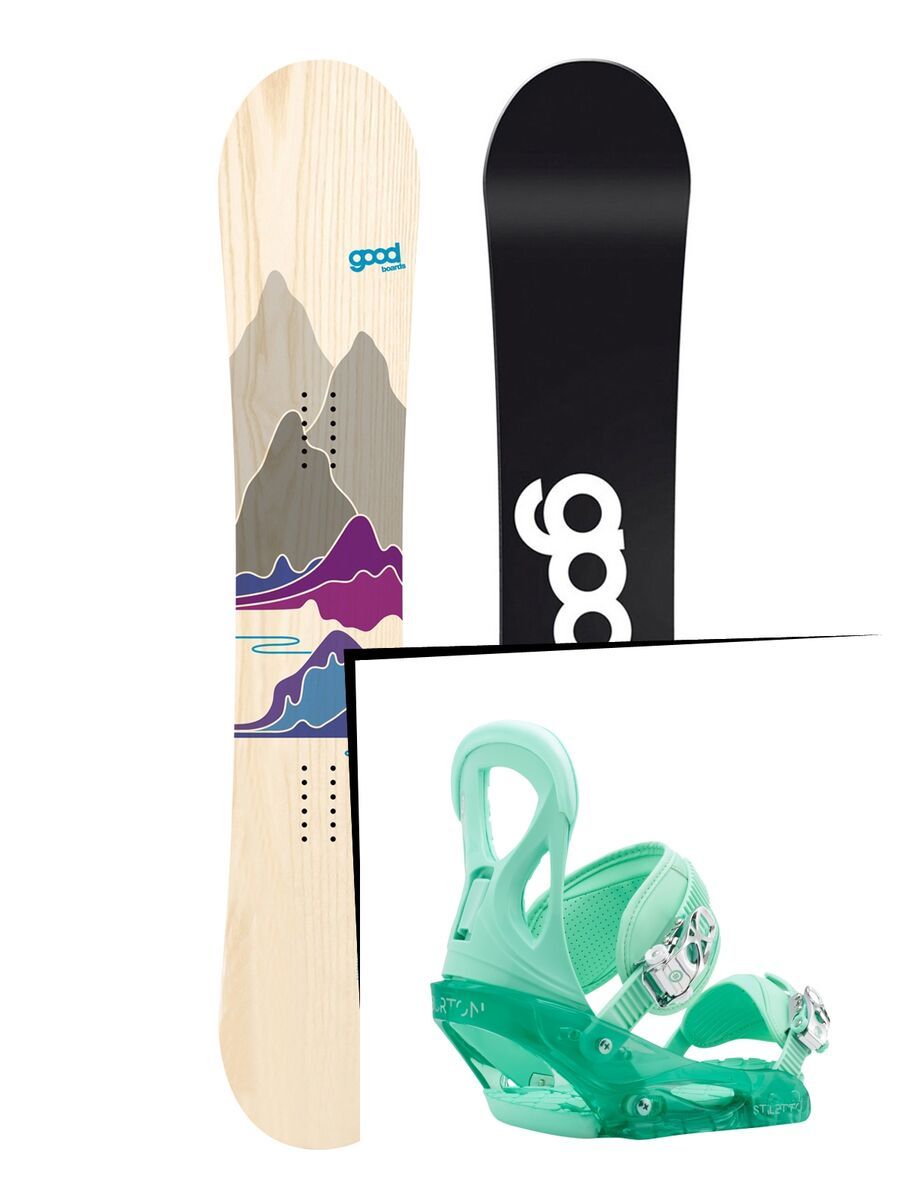 Set: goodboards Prima 2017 + Burton Stiletto (1712933S) - Bild 1