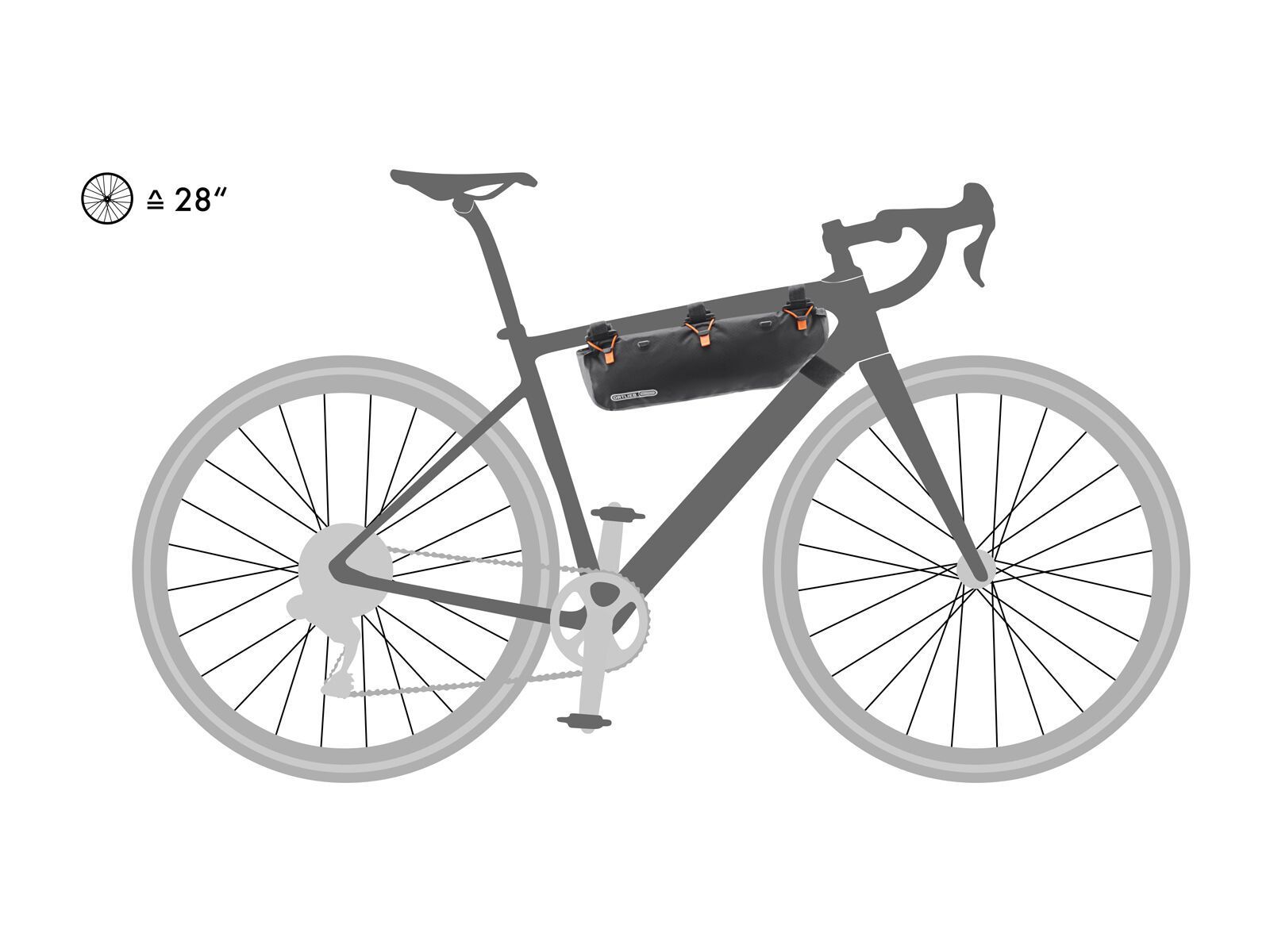 ORTLIEB Frame-Pack RC Toptube 3 L, black matt - Bild 6